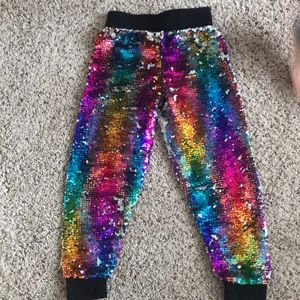JoJo Siwa flippy sequin pants